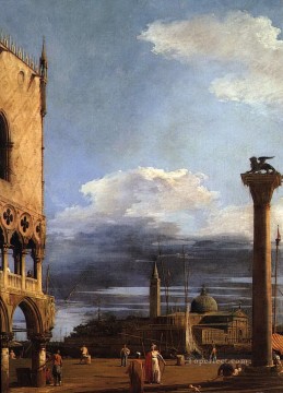 the piazzetta towards san giorgio maggiore Canaletto Venice Oil Paintings